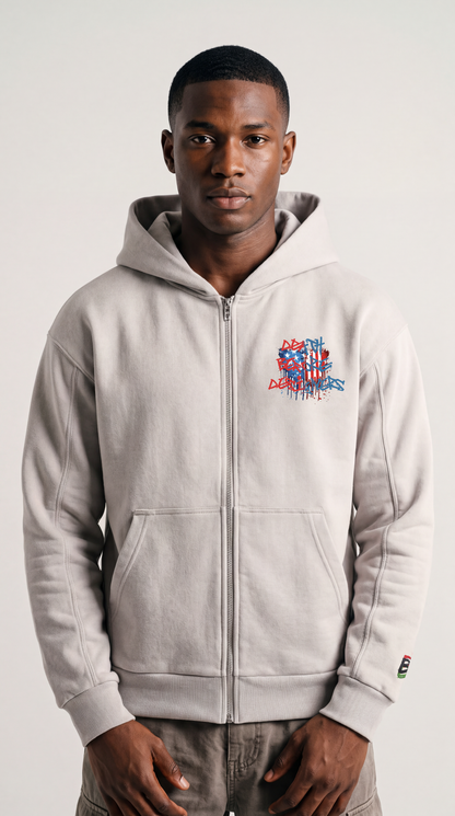 When Was America Great Zippered Hoody