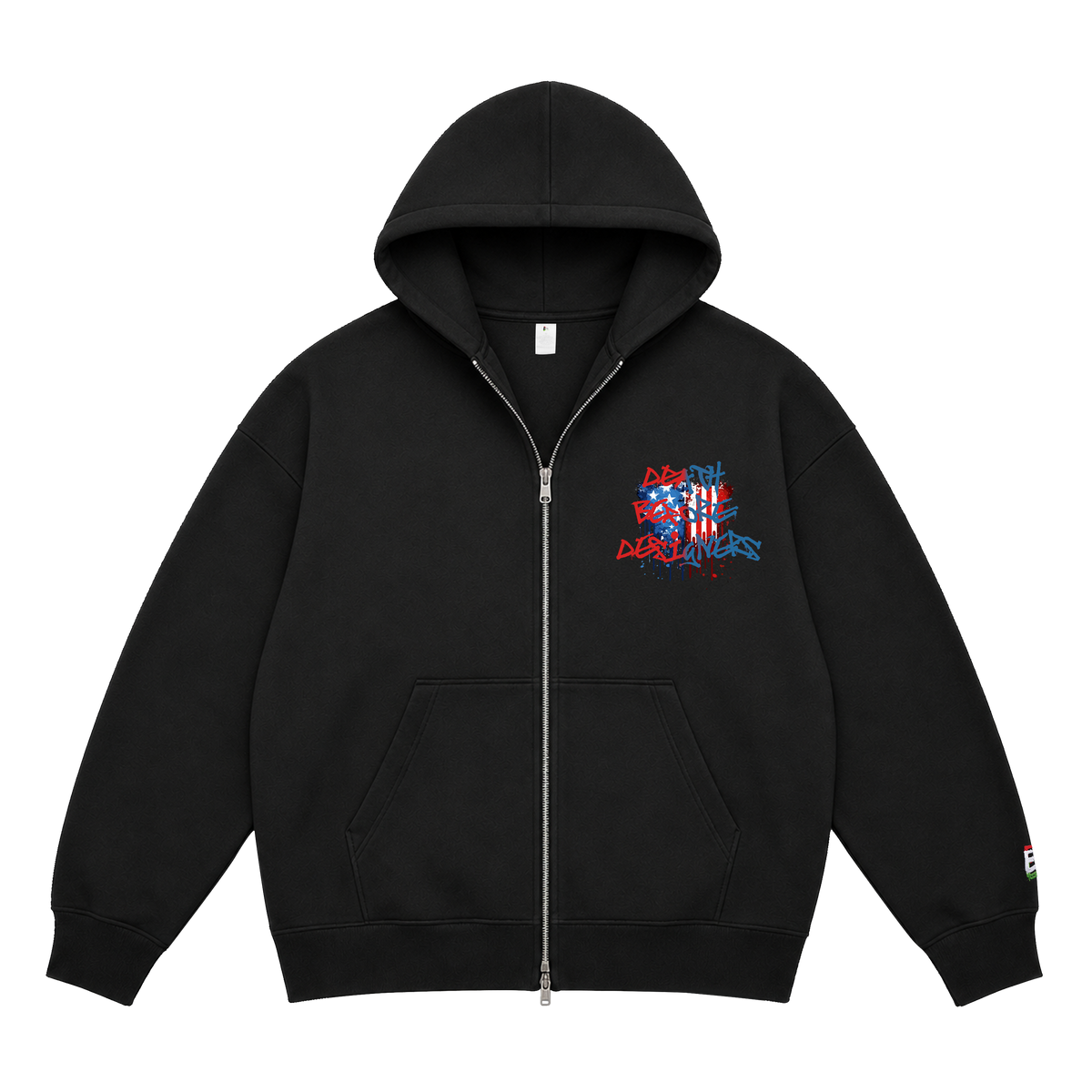 When Was America Great Zippered Hoody