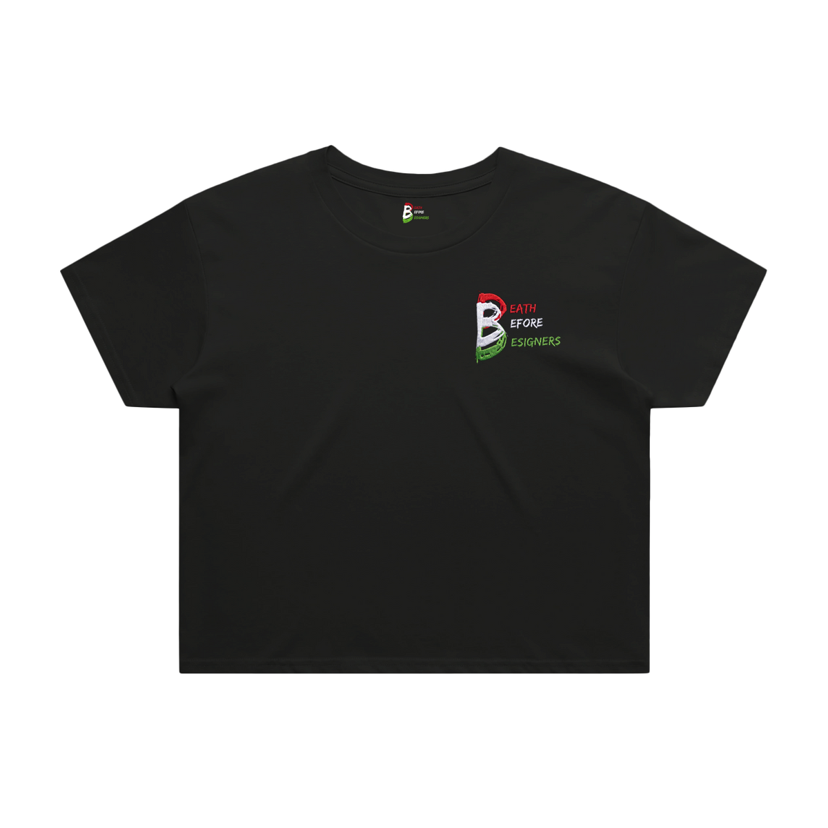 DBD Logo Women's Crop Tee