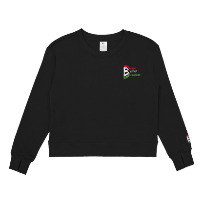 DBD Logo Women's  Premium Crop Sweatshirt