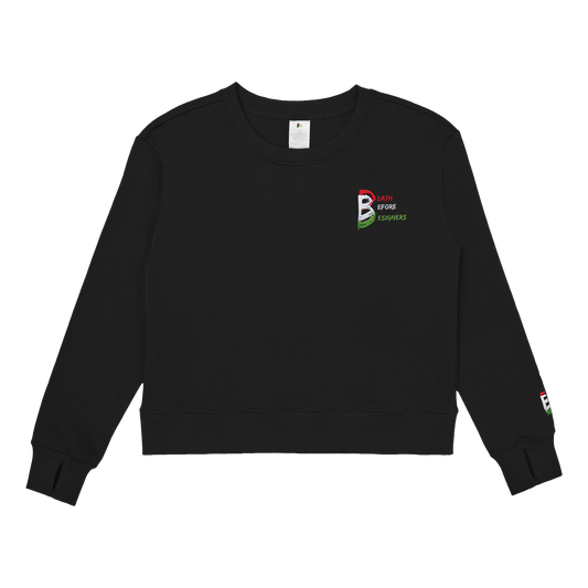 DBD Logo Women's  Premium Crop Sweatshirt