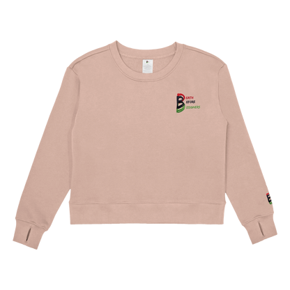 DBD Logo Women's  Premium Crop Sweatshirt
