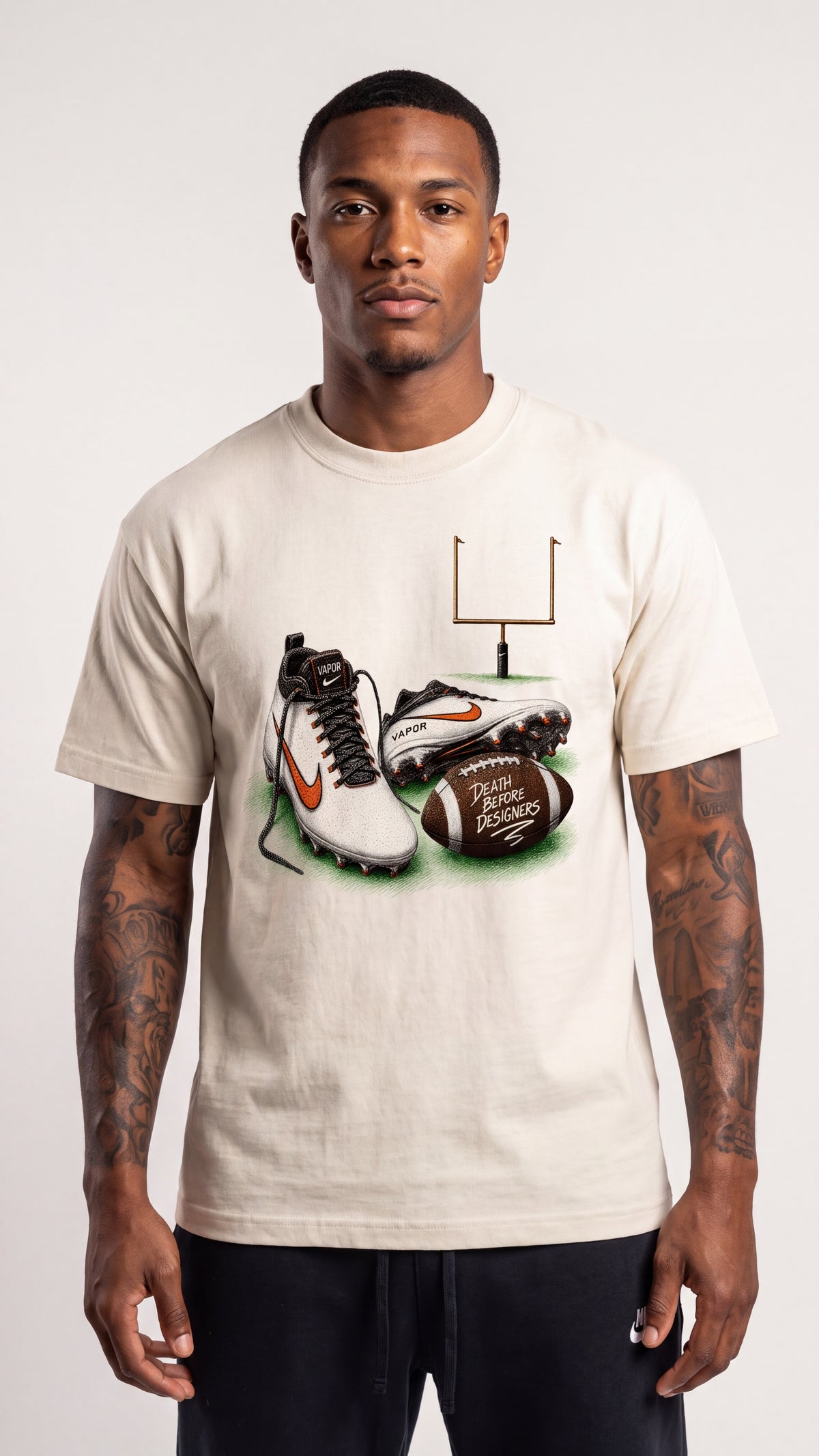 Leave It All On The Field (Football) Tee