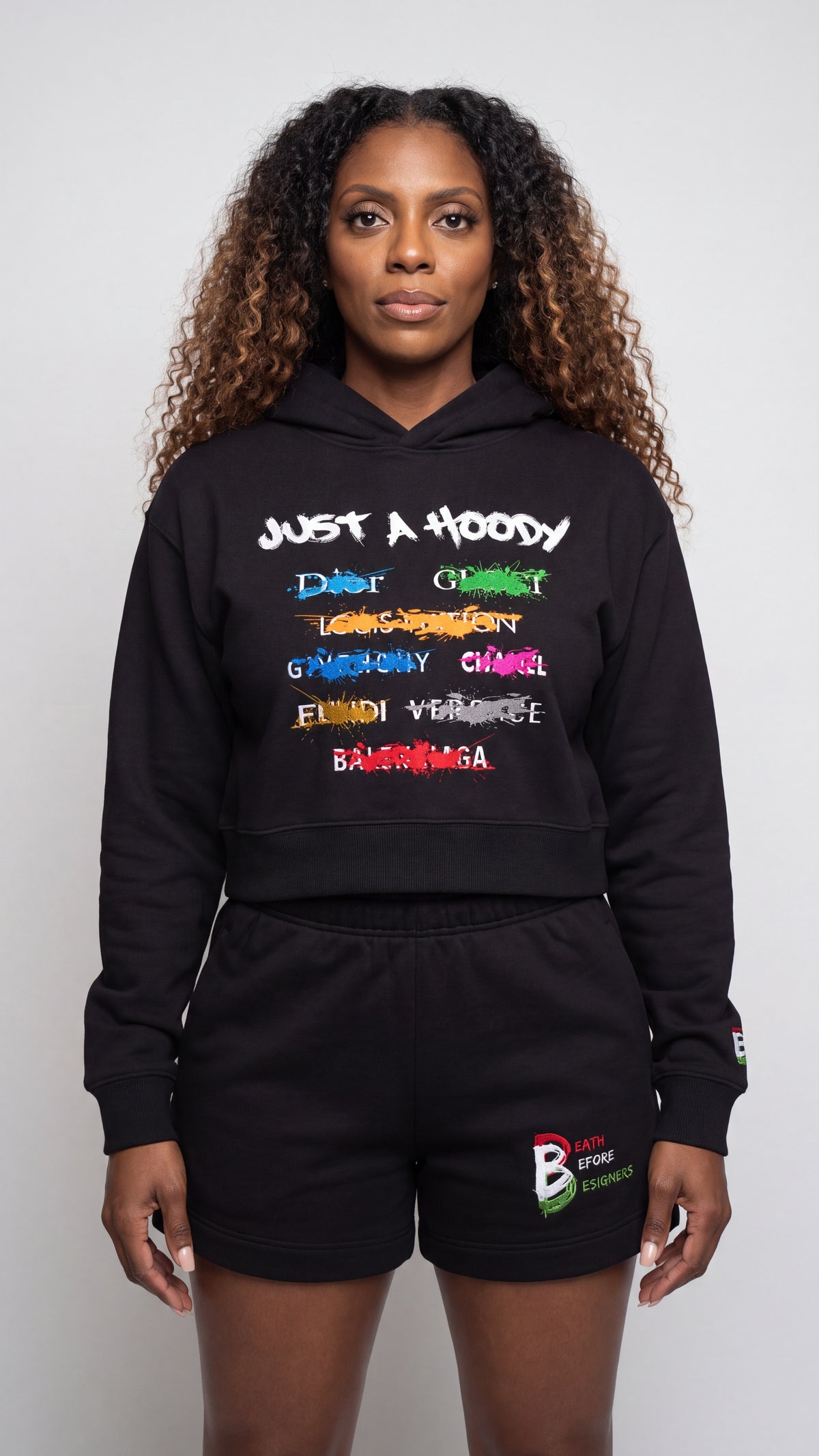 Just A Hoody Women's Crop Hoody